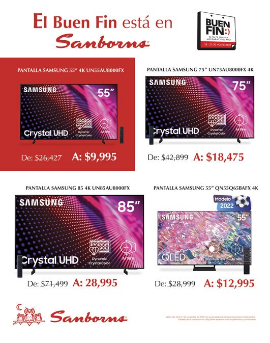 Pantallas Samsung